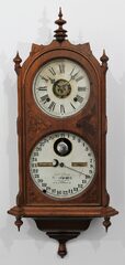 Ithaca Calendar Clock Co. “No. 9 Hanging Cottage”, 1877-1900.