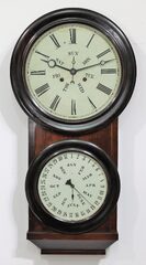 L.F. & W.W. Carter weight-driven calendar, 1862-1868.