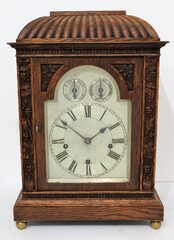 Winterhalder & Hoffman chiming shelf clock,ca. 1920.