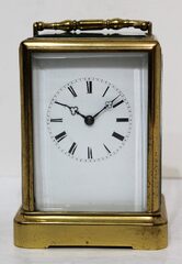 Arguilles time-and-strike carriage clock, ca. 1900?