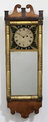 Nathan Hale mirror clock, 1807-1817.