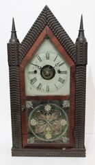 Forestville Manufacturing Co. ripple-front sharp gothic with fusee movement, 1842-1849.