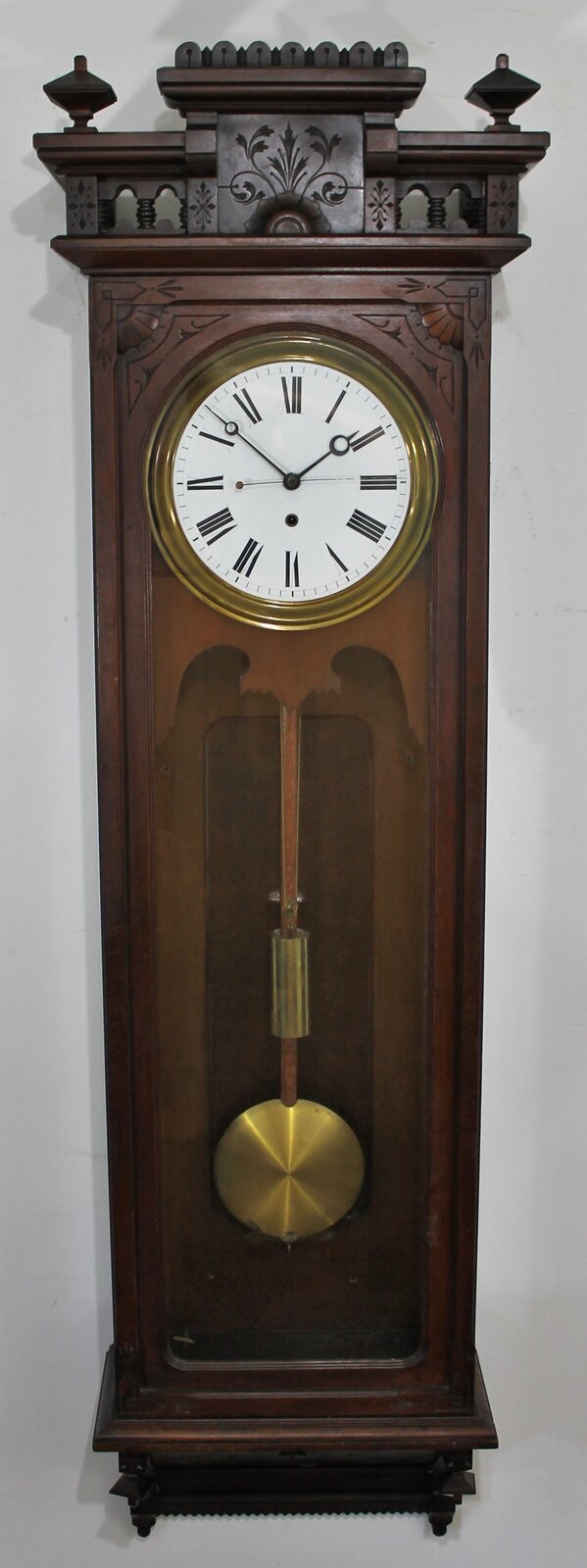 Wm. Gilbert Clock Co. “Regulator No. 9”, ca. 1901. — Antique Clocks Price Guide