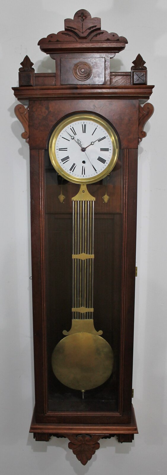 Jeweler’s regulator,ca. 1900. — Antique Clocks Price Guide