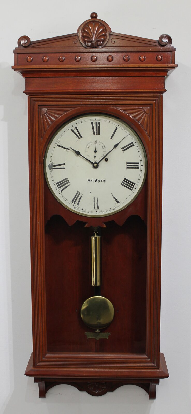 Seth Thomas “Regulator No. 30”, ca. 1909. — Antique Clocks Price Guide