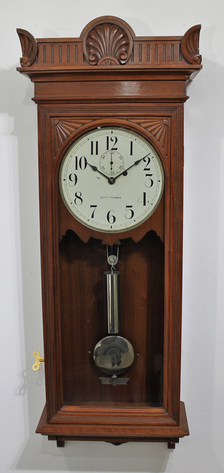 Seth Thomas “Regulator No. 9”, 1891. — Antique Clocks Price Guide