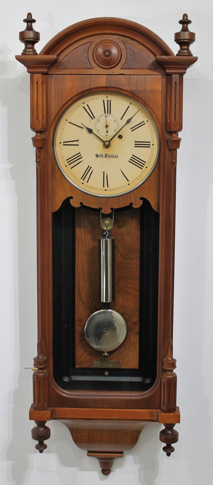 Seth Thomas “Regulator No. 6”, year unknown. — Antique Clocks Price Guide