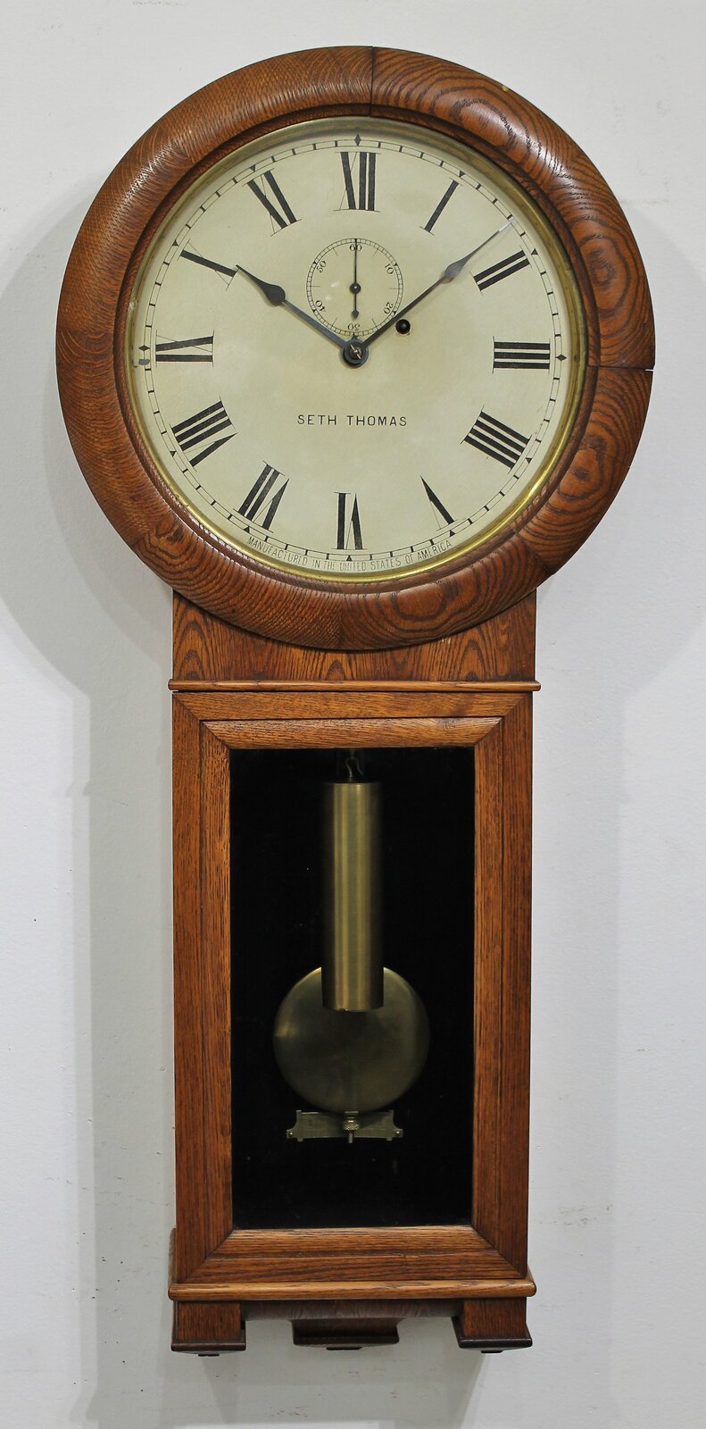 Seth Thomas “Regulator No. 2”, ca. 1890. — Antique Clocks Price Guide