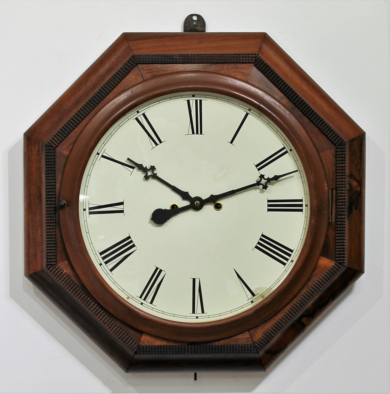 Atkins Clock Co. “Thirty Day Octagon”, ca. 1875. — Antique Clocks Price Guide