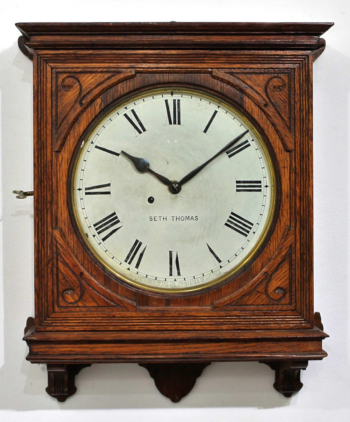 Seth Thomas “Office No. 5”, ca. 1900. — Antique Clocks Price Guide