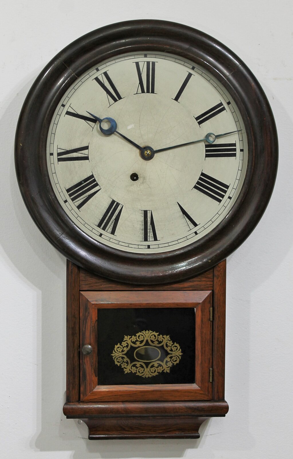 Atkins Clock Co. “Round Top Drop”, ca. 1863. — Antique Clocks Price Guide