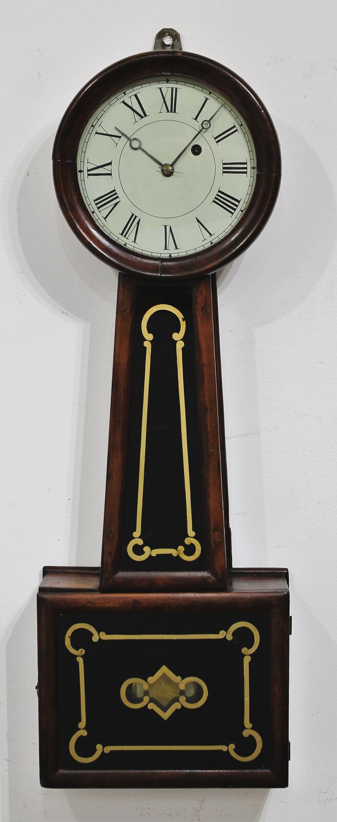 Riggs Brothers No. 5 banjo, ca. 1870. — Antique Clocks Price Guide