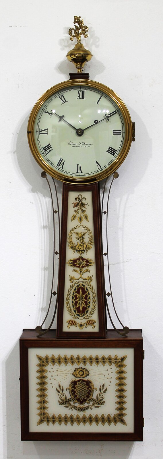 Elmer O Stennes banjo, ca. 1965. — Antique Clocks Price Guide