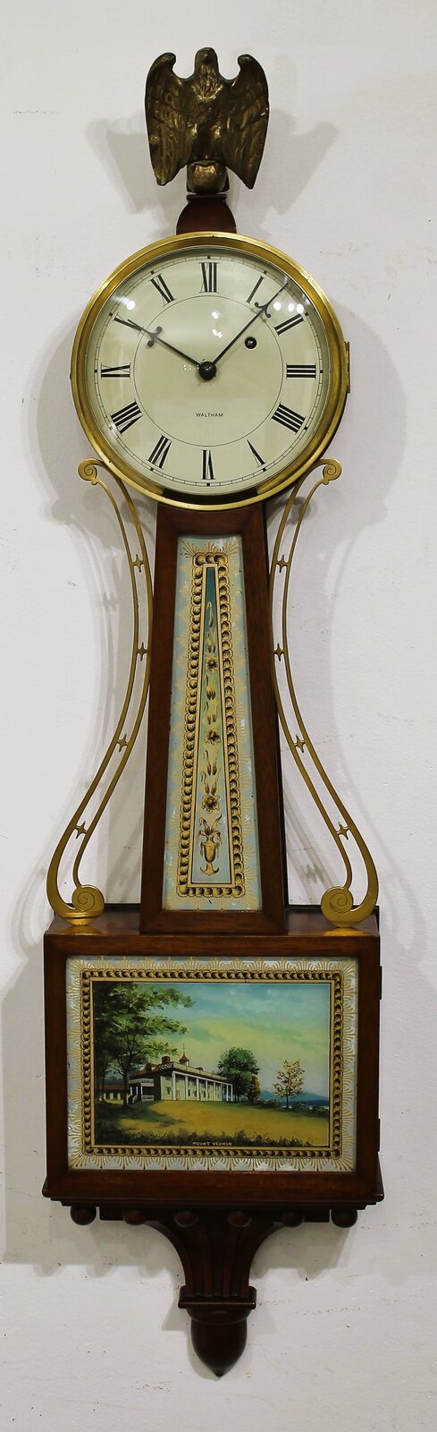 Waltham Clock Co. “#1501 banjo”, ca. 1920. — Antique Clocks Price Guide
