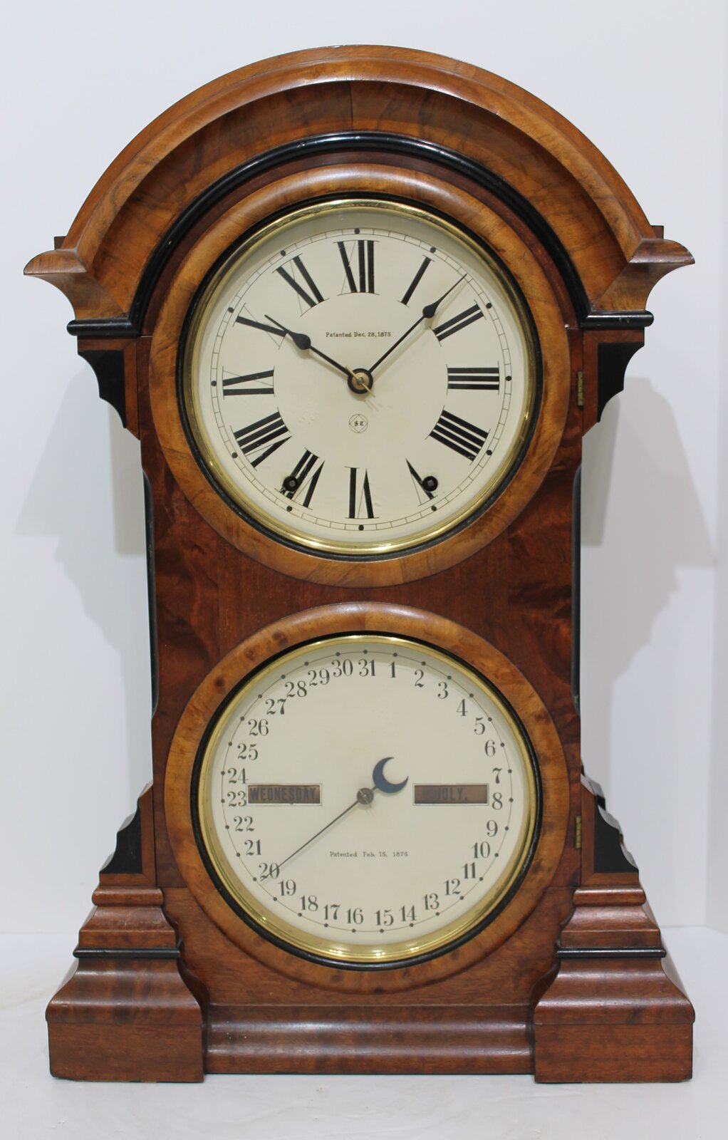 Seth Thomas “Parlor Calendar No. 4”, 1877. — Antique Clocks Price Guide