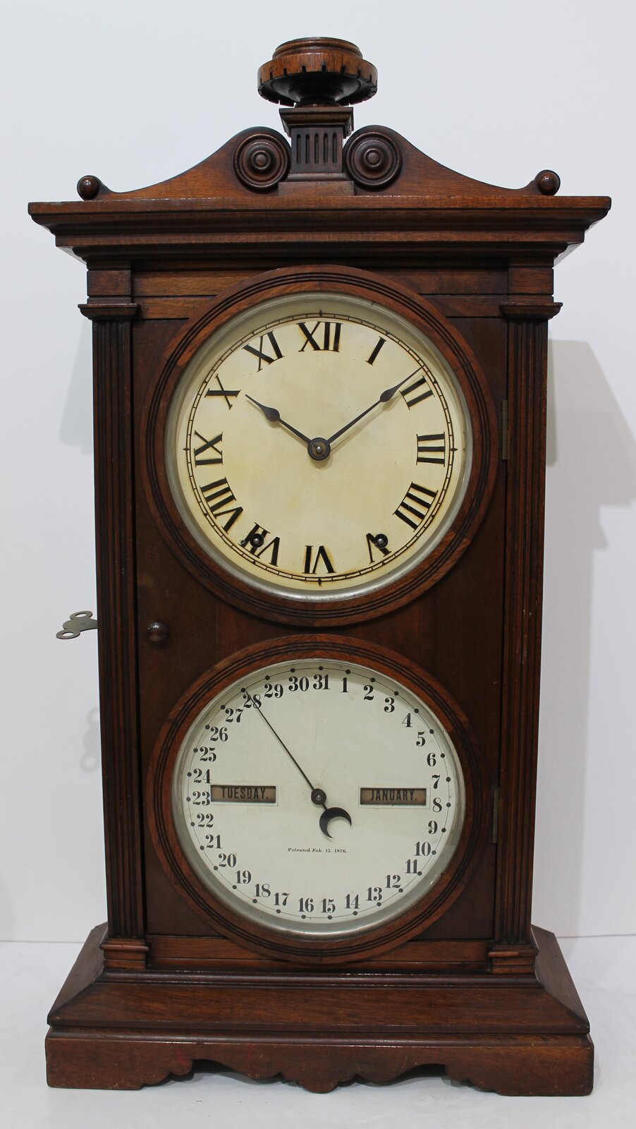 Seth Thomas “Parlor Calendar No. 6”, ca. 1883. — Antique Clocks Price Guide