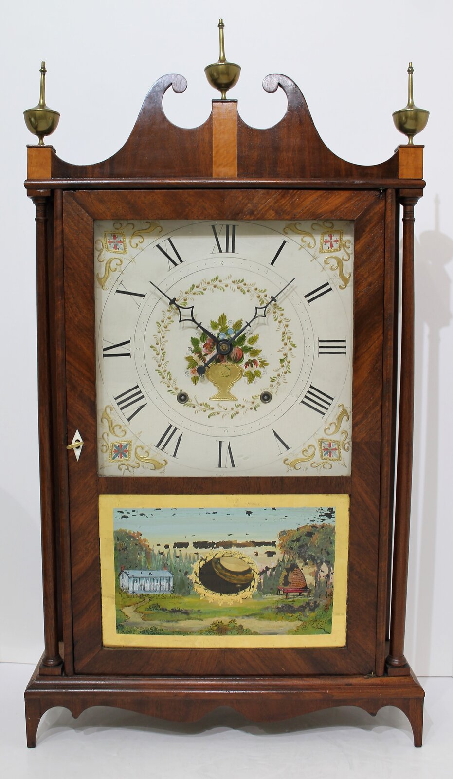 Seth Thomas pillar & scroll, 1822-1830. — Antique Clocks Price Guide