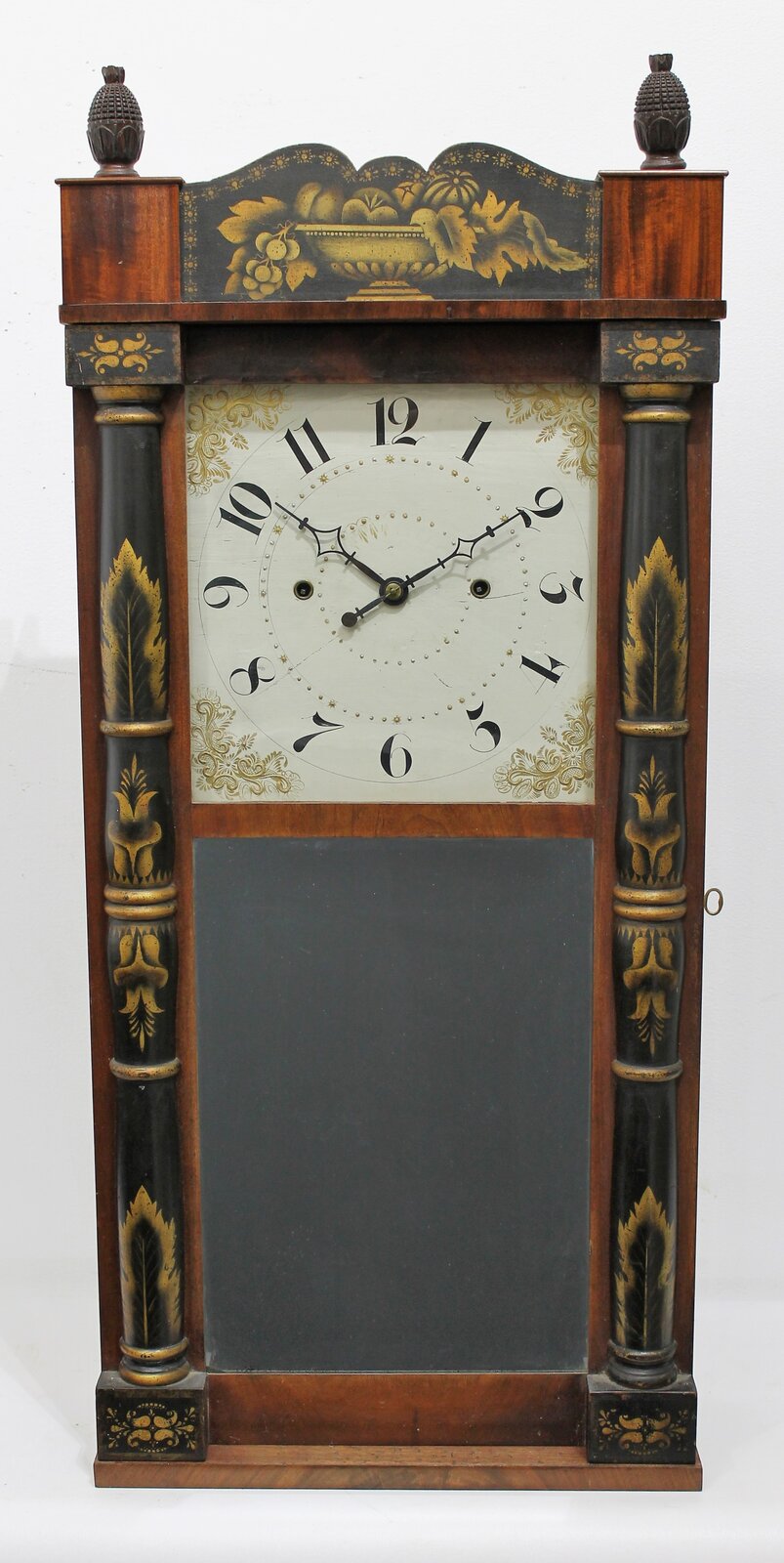 Jeromes’ & Darrow bronze looking glass, 1828-1834. — Antique Clocks Price Guide