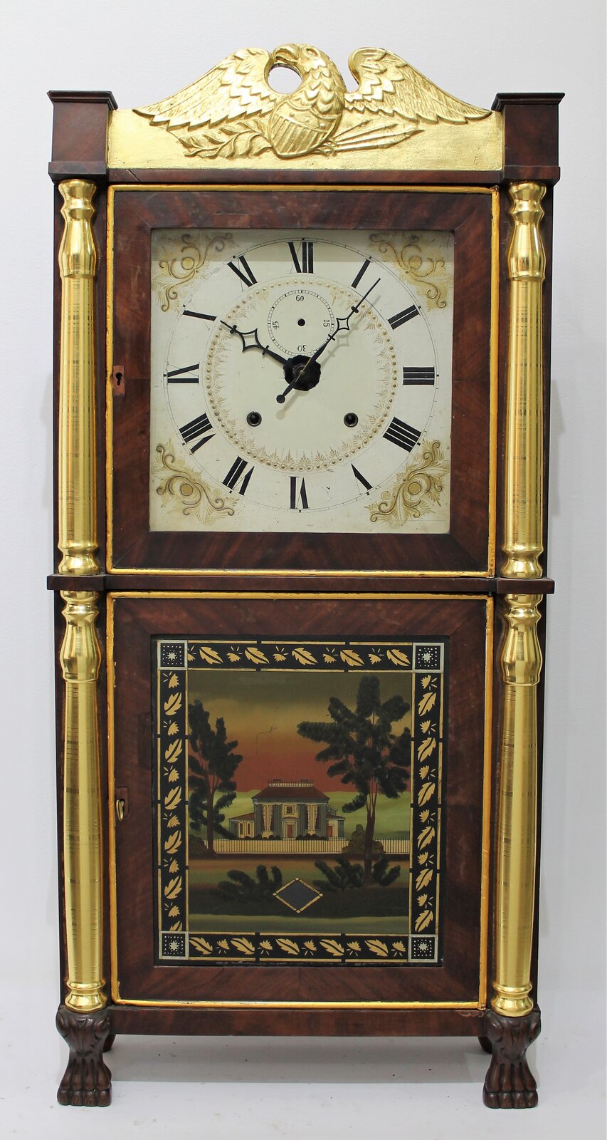 Eli Terry & Sons Patent Eight Day Shelf Clock, 1823-1831. — Antique Clocks Price Guide