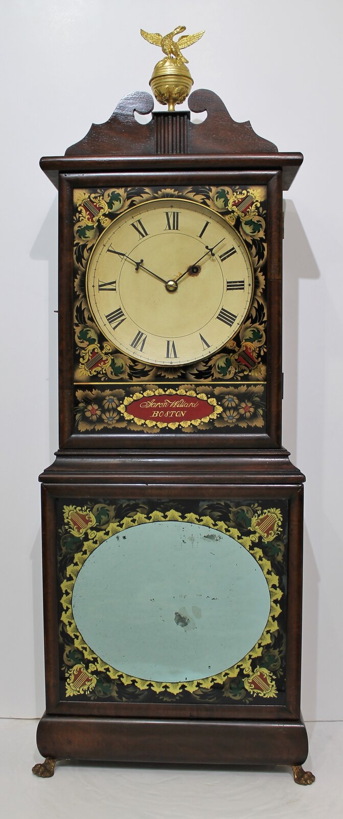 Aaron Willard, Jr. Massachusetts shelf clock, ca. 1830. — Antique Clocks Price Guide