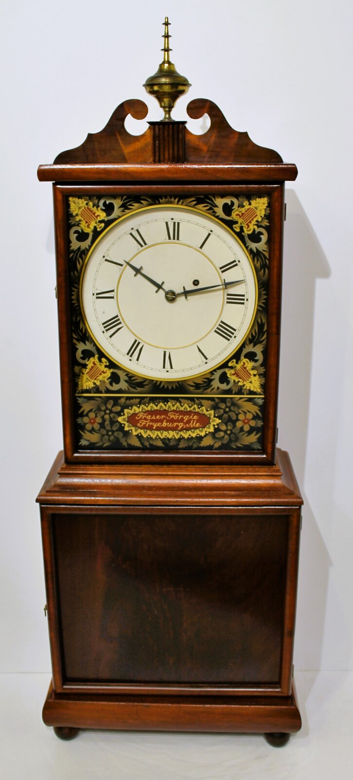 Fraser Forgie Massachusetts shelf clock, 1986. — Antique Clocks Price Guide