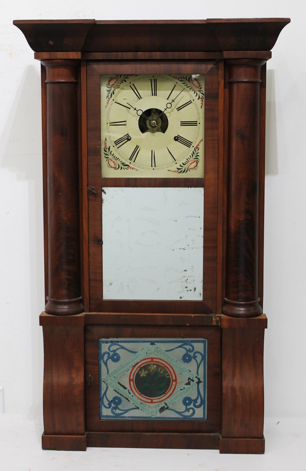 Birge, Peck & Co. Extra Eight Day Brass Clock, 1849-1859. — Antique Clocks Price Guide