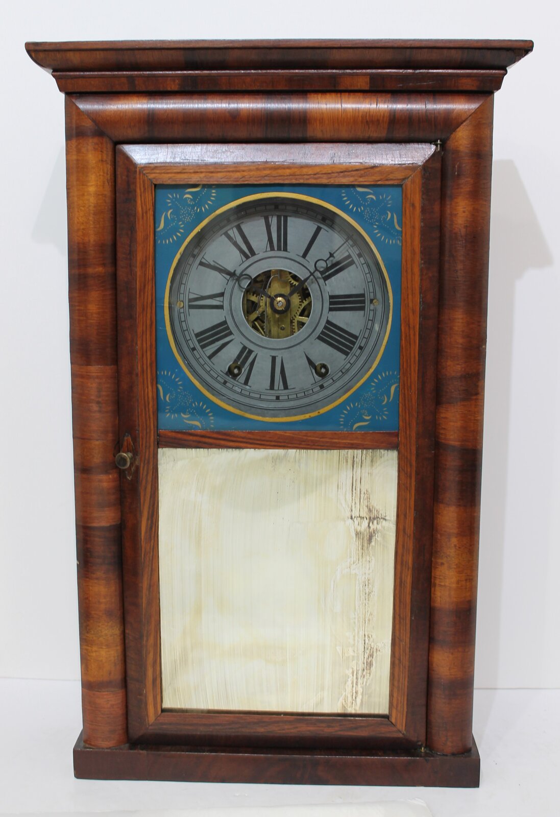 E.C. Brewster & Co. spring-driven shelf clock, 1840-1843. — Antique Clocks Price Guide