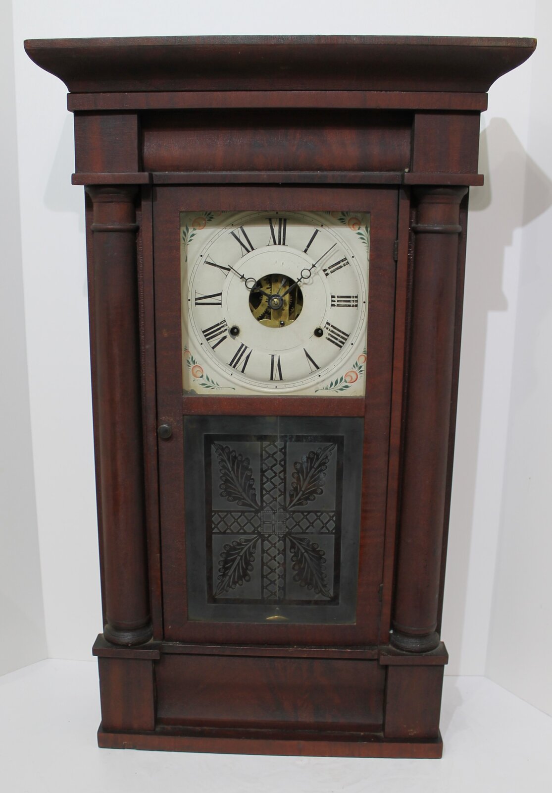 Seth Thomas column & cornice, ca. 1870. — Antique Clocks Price Guide