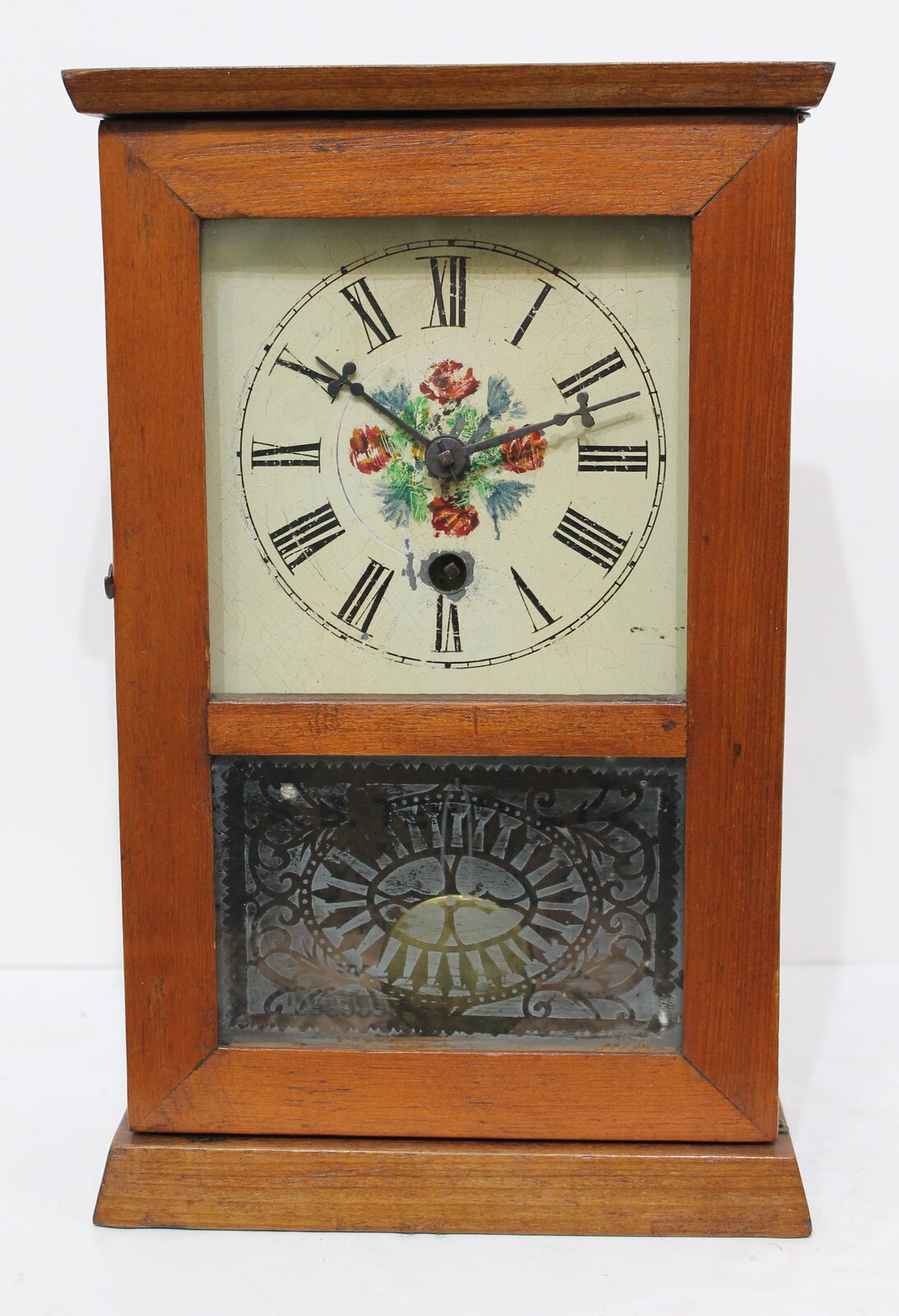 S.B. Terry & Co. miniature cottage, 1852-1853. — Antique Clocks Price Guide