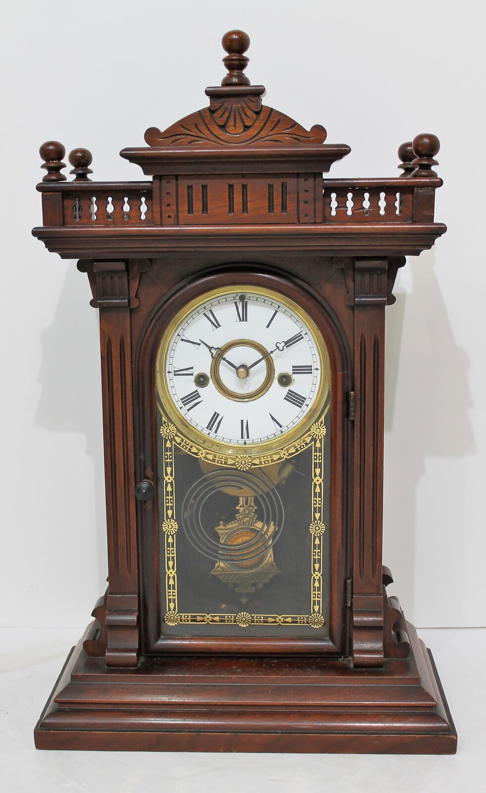 EN Welch Mfg. Co. “Scalchi” ca. 1885-1893. — Antique Clocks Price Guide