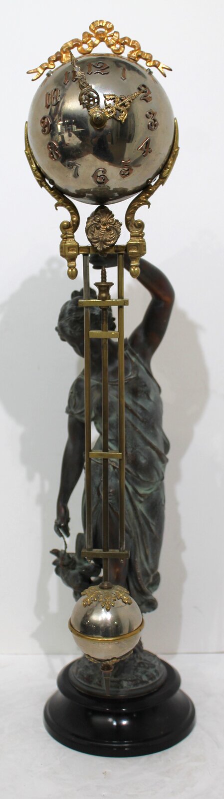 Ansonia Clock Co. “Huntress Swing”, ca. 1883. — Antique Clocks Price Guide