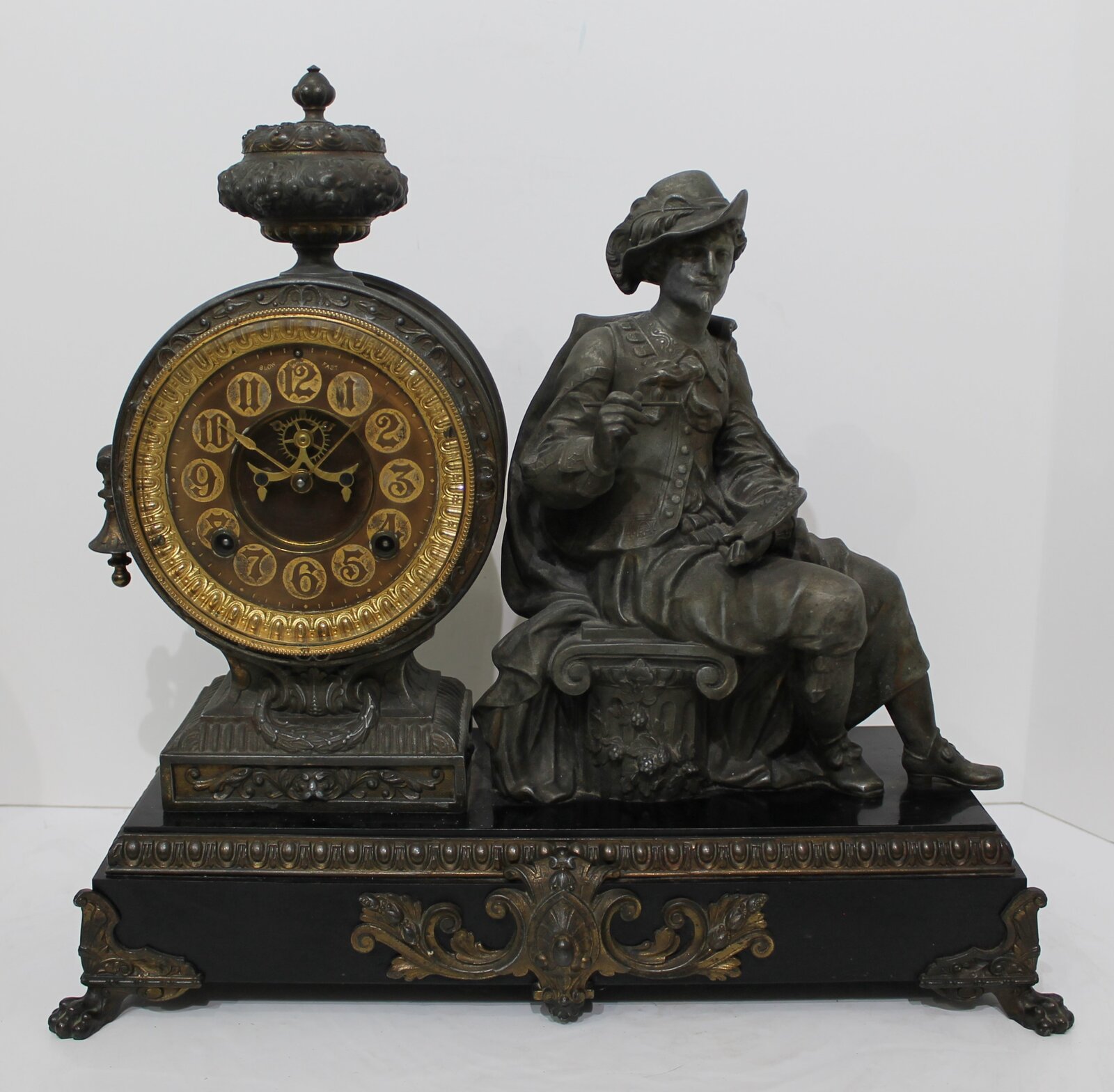 Ansonia Clock Co. “Reubens”, ca. 1894. — Antique Clocks Price Guide