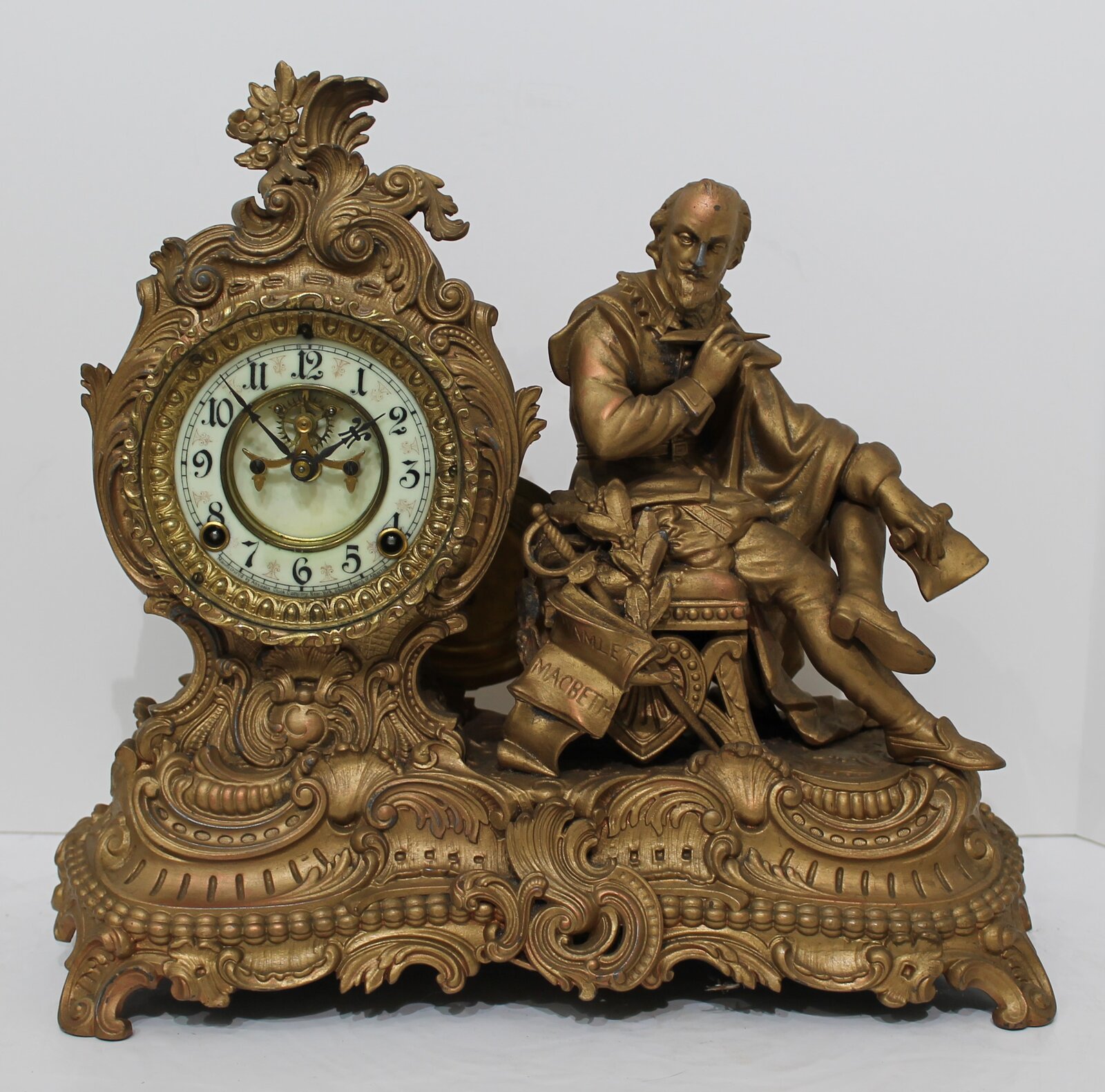 Ansonia Clock Co. “Macbeth”, ca. 1904. — Antique Clocks Price Guide