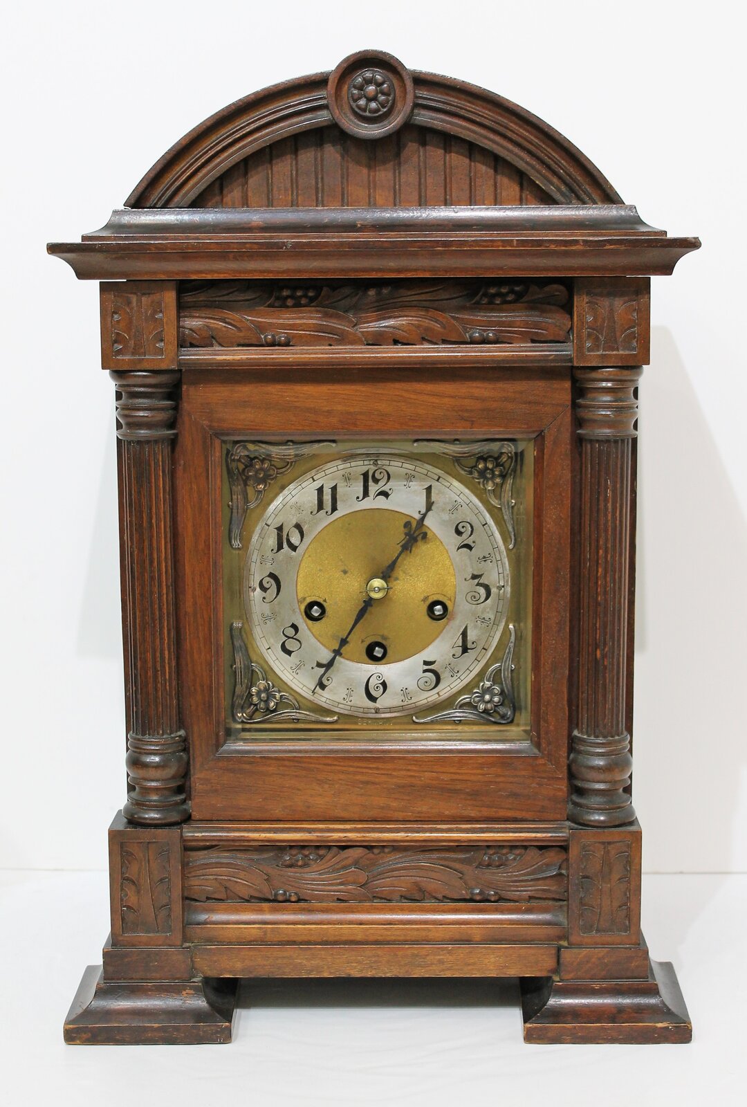 Junghans chiming shelf clock, ca. 1915. — Antique Clocks Price Guide