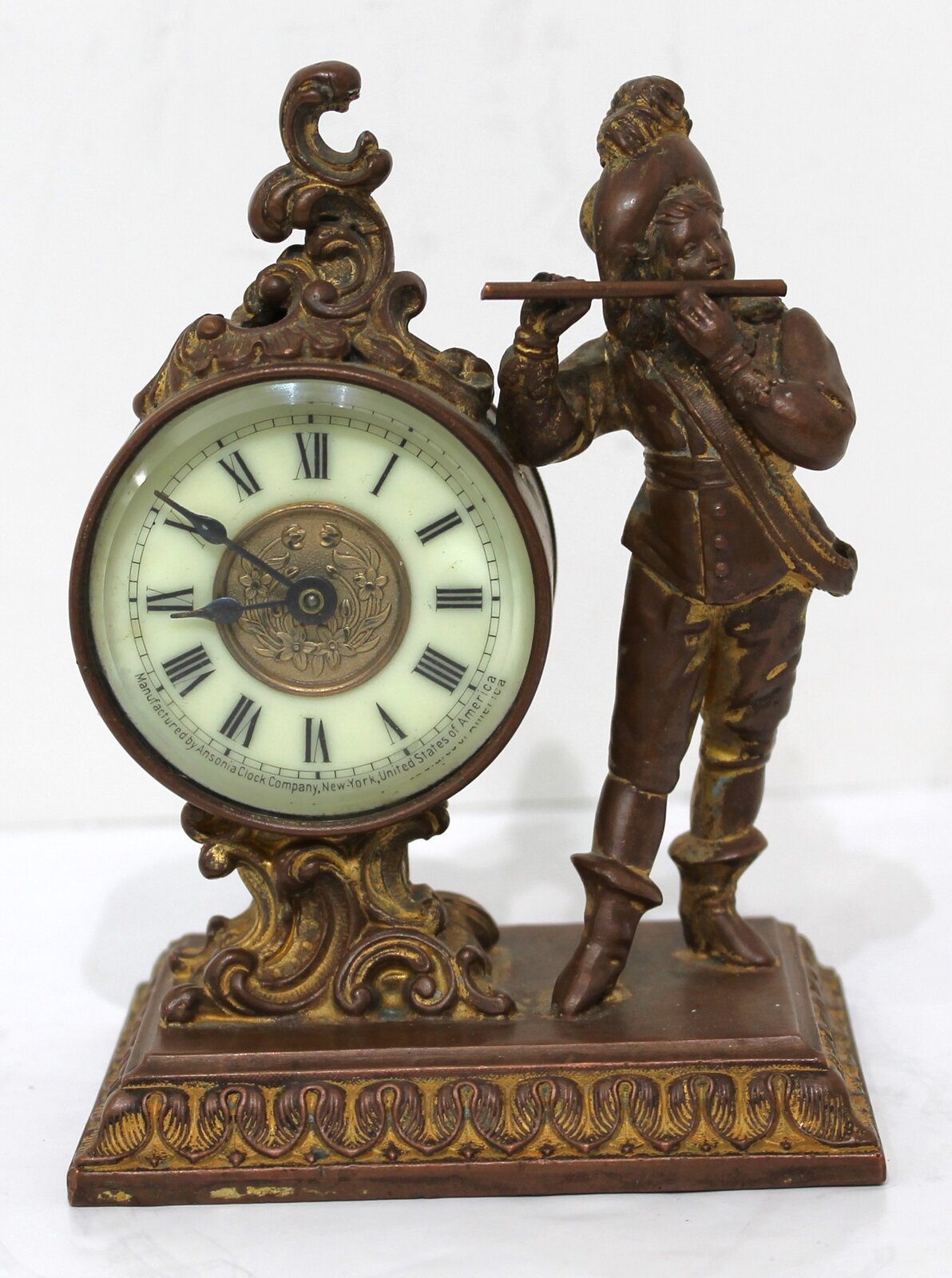 Ansonia Clock Co. “Fifer”, ca. 1904. — Antique Clocks Price Guide
