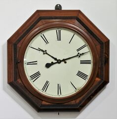 Atkins Clock Co. “Thirty Day Octagon”, ca. 1875.