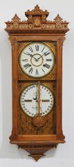 Ithaca Calendar Clock Co. “No. 5 ½ Hanging Belgrade”, 1880-1905.