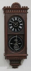 Ithaca Calendar Clock Co. “No. 12 Hanging Kildare” REPRODUCTION, ca. 1965.