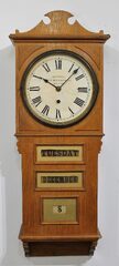 Prentiss Clock Improvement Co. “Empire with Calendar”, 1891-1900.
