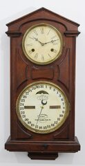 Ithaca Calendar Clock Co. “No. 7 Cottage, Hanging”, 1869-1878.