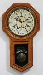 Ansonia Clock Co. “Regulator A Calendar”, ca. 1901.