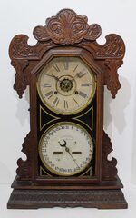 Waterbury Clock Co. “Oswego Calendar”, ca. 1900.