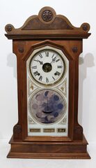 Macomb Calendar Clock Co. calendar clock, 1882-1884.