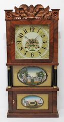 C & LC Ives Patent Brass Eight Day Clock, 1830-1836.
