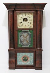 Birge, Peck & Co. Extra Eight Day Brass Clock, 1849-1859.