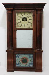 Birge, Peck & Co. Extra Eight Day Brass Clock, 1849-1859.
