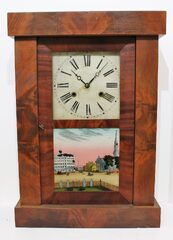 Chauncey Jerome Empire shelf clock, ca. 1850.
