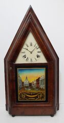 John Hunt oversize sharp gothic with wagon-spring movement,ca. 1850?