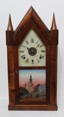 Chauncey Boardman steeple with triple fusee movement, ca. 1848.