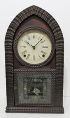 Forestville Manufacturing Co. ripple-front round gothic, 1842-1849.